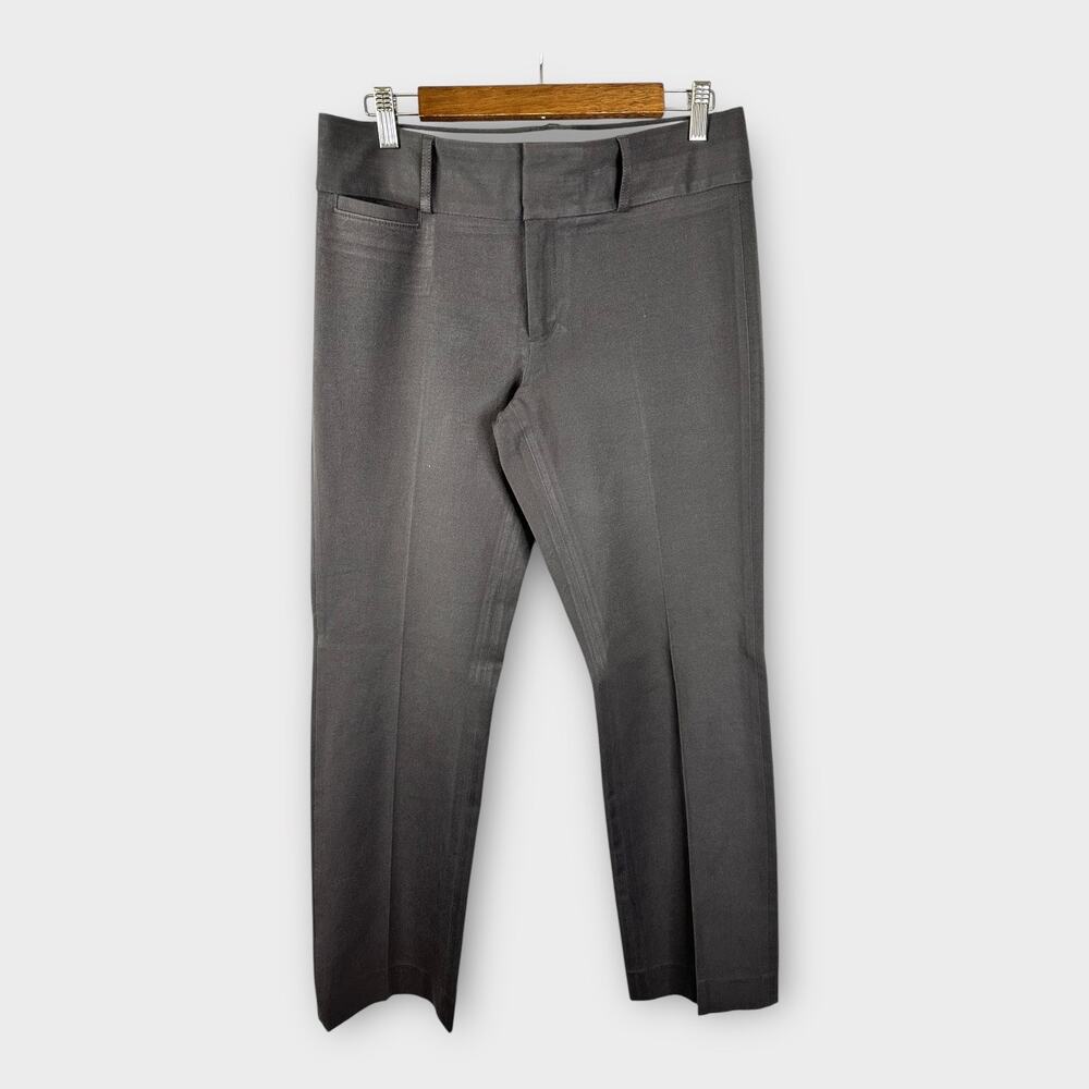Banana Republic Womens 8 The Sloan Fit Dress Straight Pants Stretch 306830 Gray